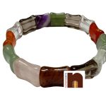 7 chakra bracelet oval 7