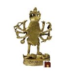 BRASS KALI MAA 20CMS 3WM