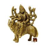 GODDESS DURGA BRASS 11CMS 1 wm
