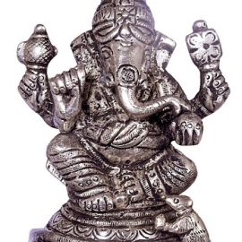Lord Ganesha Idol In Panchdhatu (10 Cms) (1 Pc)
