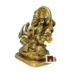 PANCHMUKHI HANUMANJI IN BRASS 13 CMS 2 wm