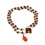 Rudraksha and Crystal Mala
