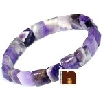 amethyst pyramid bracelet 1