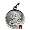 Shri Bhuvaneshwari Yantra Pendant In Pure Silver (Energized & Activated) (6 Gms Approx) (1 Pc)