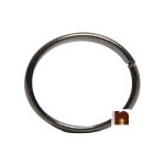 black horse shoe ring 3