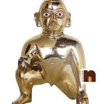 brass laddu gopal 7.5cms 1 wm