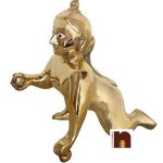 brass laddu gopal 7.5cms 2 wm