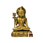 brass lord shiva 20cms 1 WM