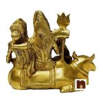 brass shiv pariwar 13cms 3 wm