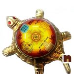 brass tortoise with vyapar vridhi yantra 3 1