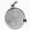 Shri Dus Mahavidya 10 Mahavidya Pendant In Pure Silver (Energized & Activated) (6 gms Approx) (1 Pc)