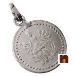 gayatri yantra pendant in silver 1 1