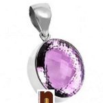 gemstone pendant amethyst 1 1