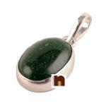 gemstone pendant green jade 1 1