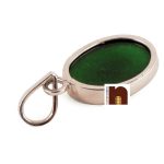 gemstone pendant green jade 2 1