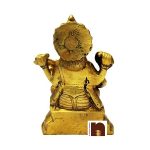 goddess saraswati in brass 15 cms 2 wm 1