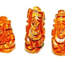 Turmeric | Haldi Lord Ganesha Idol (Set Of 5)