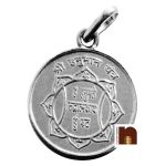 hanuman silver yantra pendant 2 1