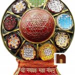 navgraha brass yantra table top 1