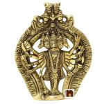 panchmukhi hanuman ji BRASS wall hanging 13 wm
