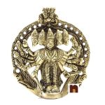 panchmukhi hanuman ji wall hanging 10.5cm wm