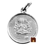 panchmukhi hanuman silver pendant 1 1