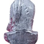 sai baba in white metal 14 cms 2 wm 1
