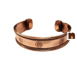 Seven | 7 Chakra Bracelet | Kada In Pure Copper for Men and Women (Free Size) (1 Pc)
