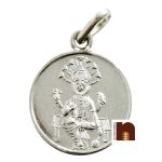 silver narshingh yantra pendant 1 1