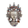 Tibetan Buddhist Deity| Wall Hanging Tara Mask | Face | Wall Hanging (13 Cms) (1 Pc)