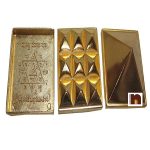 vastu pyramid BRASS 2 4CM WM