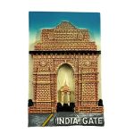 3D Magnetic Sticker | India Gate in Polyresin & Marble for Home Decoration | Fridge Etc (8 Cms) (1 Pc)