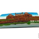3D Magnetic Sticker Red Fort 6WM