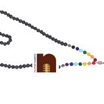 7 chakra lava beads mala 6 mm 1 1