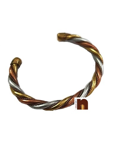 Om Namah Shivay Bracelet Ashtadhatu Bracelet Kada Adjustable with Rudraksha  Mala | eBay