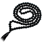 BLACK AGATE MALA 3br