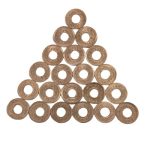 Copper Coins | Tambe Ke Sikkey with Hole for Puja (21 Pcs)