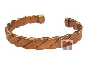 Streetsoul Custom / Personalized Cuff Kada Pure Solid Copper Bracelet