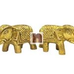Elephant Showpiece in Pure Brass 1wm