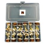 Feng Shui | Vastu Gomti Chakra Tree for Good Luck (Small Size) (12 Pcs Box)