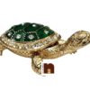 Feng Shui Bejeweled Tortoise | Turtle | Kachua with Wish Fulfilling Comprtment (8 Cms) (1 Pc)