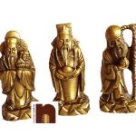 Feng Shui Fuk LUK Sau WM1Idols in Polyresin D2
