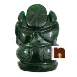 Green Jade Stone Lord Ganesha 2 wm