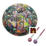 HAPPY DRUM MULTI COLOUR 8INCH 2 WM 1