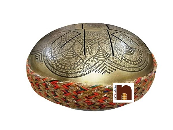Happy Drum Pan With Om Engraved 3 Happy Drum Pan With Om Engraved 3