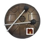 Happy Drum Pan with Rubber Musical Mallet 1