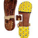 Khadu d2 Wooden Charan Paduka 3 WM