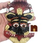 Kirtimukha in Aluminium with Lord Ganesha 2 wm