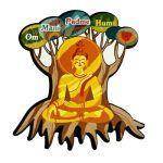 Meditating Buddha in MDF 1
