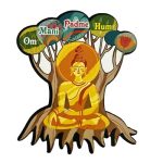 Meditating Buddha in MDF 6